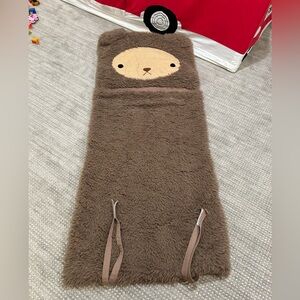 Land of Nod Crate and Barrel kids bear Sleeping Bag